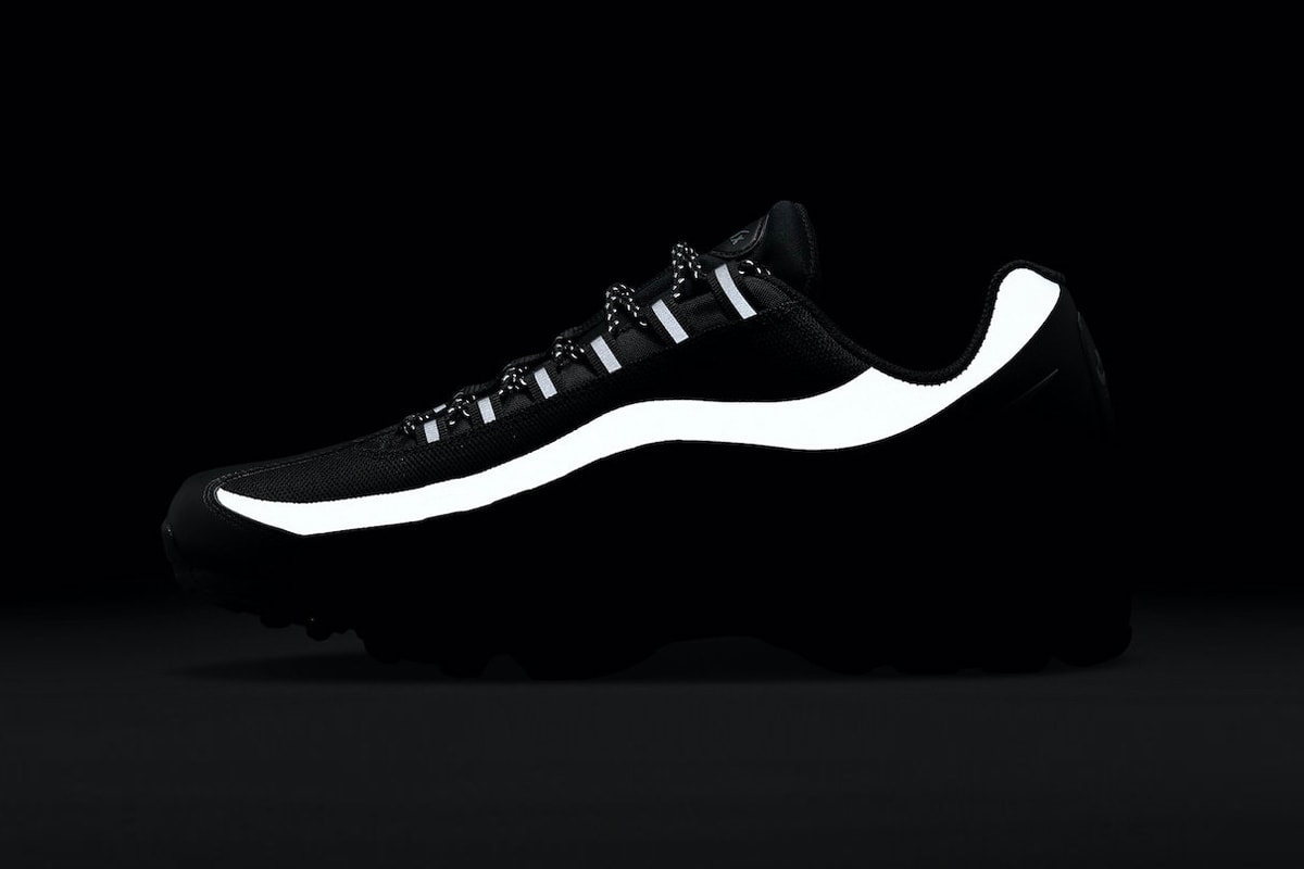ナイキからリフレクティブ加工が施されたエアマックス 95 ウルトラ の新色が登場 Nike Air Max 95 Ultra “Black Reflective” DM9103-001 Release 2021 Nike Sportswear