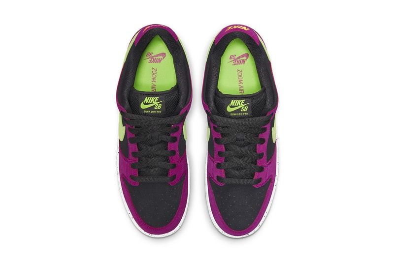 ナイキ SBから1990年代のエーシージーの配色を纏ったダンクロー が登場 nike sb dunk low red plum black taxi citron BQ6817 501 release date info store list buying guide photos price acg terra 