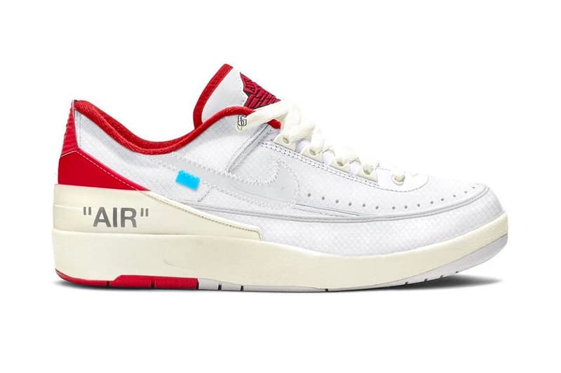 オフホワイトxエア ジョーダン 2 ローの存在が急浮上 Off-White™ Air Jordan 2 Low Release Rumor Info Virgil Abloh Varsity Red White