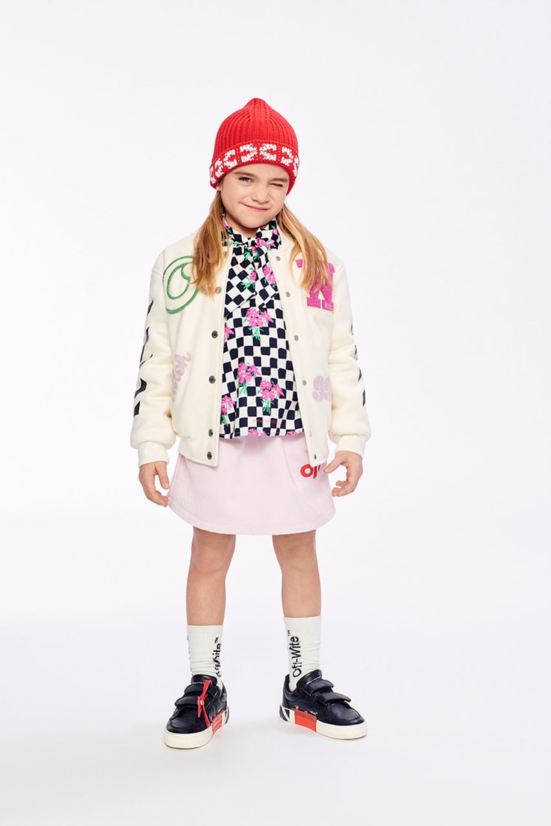 オフホワイト ヴァージル・アブロー off-white kidswear kids childrenswear fall winter 2021 release details virgil abloh buy cop purchase