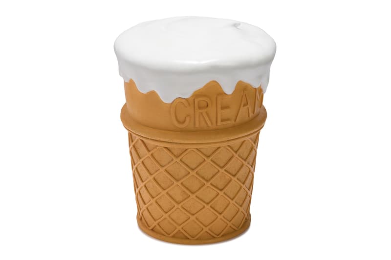 ニゴー 愛用のロータリー・ヒロのスツールが HBX に登場 Rotary Hero Dollar Ice Cream Hamburger Donuts Stools HBX Release