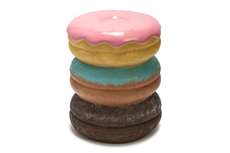ニゴー 愛用のロータリー・ヒロのスツールが HBX に登場 Rotary Hero Dollar Ice Cream Hamburger Donuts Stools HBX Release