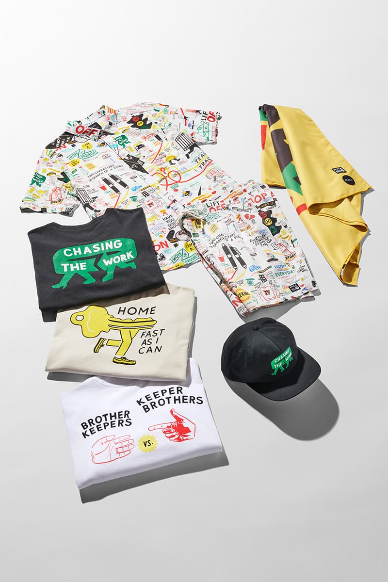 ルーカ RVCA がグラフィティアーティスト エスポことスティーブン・パワーズとのコラボコレクションを発表 