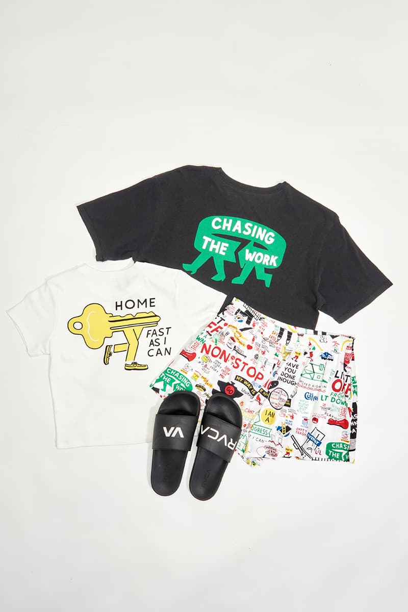 ルーカ RVCA がグラフィティアーティスト エスポことスティーブン・パワーズとのコラボコレクションを発表 