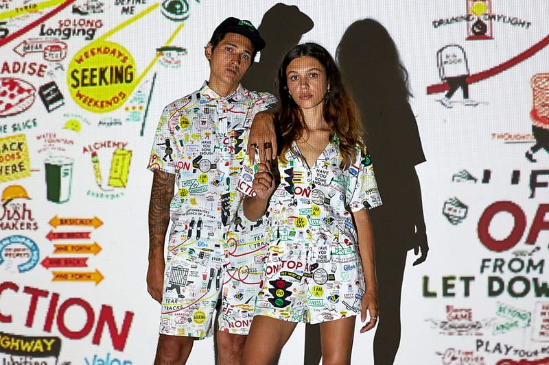 RVCA がグラフィティアーティスト ESPO ことスティーブン・パワーズとのコラボコレクションを発表