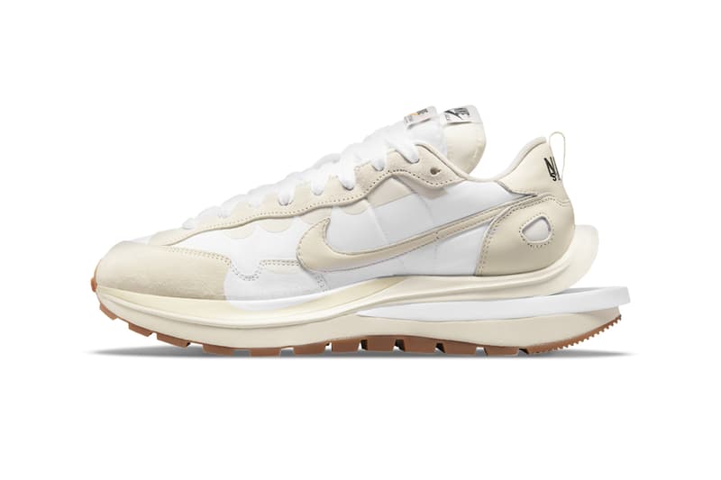 サカイ x ナイキ ヴェイパーワッフル の新色 “ホワイト/セイル” のオフィシャルイメージが到着 sacai Nike VaporWaffle White Sail Official Look Release Info DD1875-100 Buy Price Date 