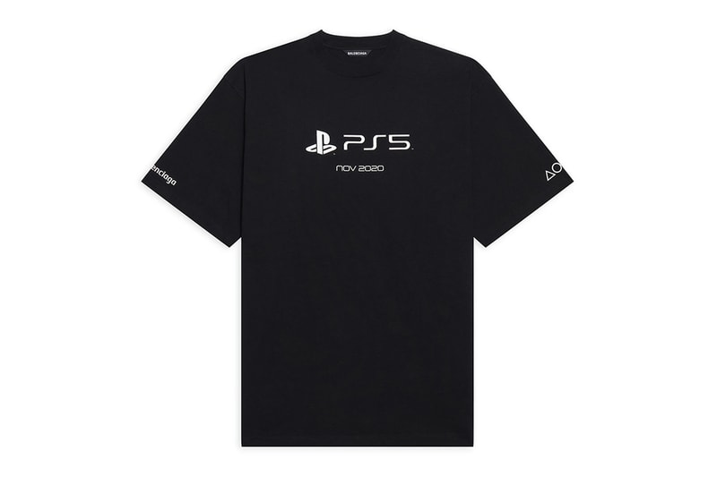 バレンシアガがプレイステーション5とのコラボピースを突如リリース プレステ Sony PlayStation 5 Balenciaga Capsule Release T shirt Hoodie Price 