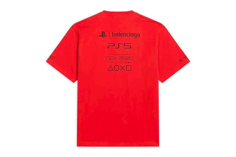 バレンシアガがプレイステーション5とのコラボピースを突如リリース プレステ Sony PlayStation 5 Balenciaga Capsule Release T shirt Hoodie Price 