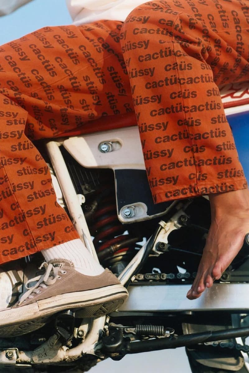 ステューシーxカクタス プラント フリー マーケットから2021年サマーコレクションが到着 stussy cactus plant flea market denim jacket green orange pants release info store list buying guide photos price dover street market chapter dsm 