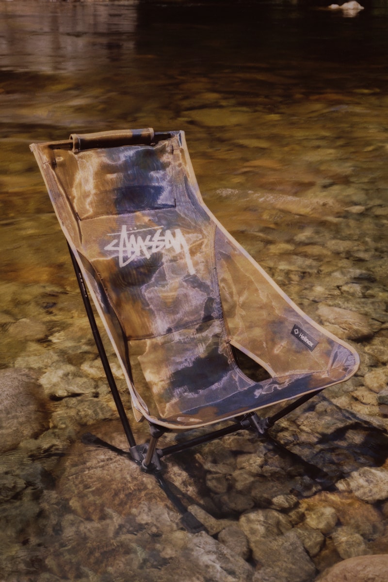 ステューシー x ヘリノックス によるコラボビーチチェアがリリース STÜSSY HELINOX Beach Chair Collaboration Launch Release