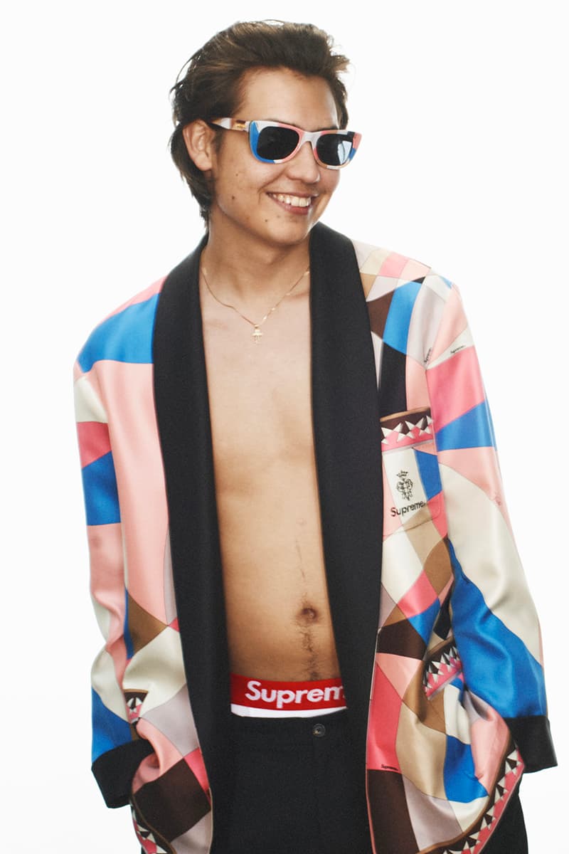 シュプリームがエミリオ・プッチ Supreme がイタリアの老舗メゾン Emilio Pucci とタッグを組んだ異色のコラボレーションを発表