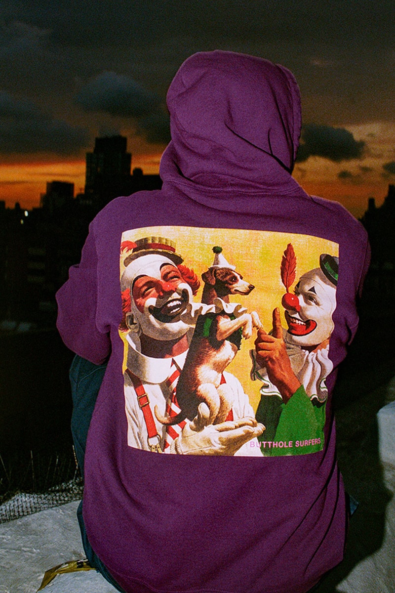 シュプリームから 伝説のバンド バットホール・サーファーズとのコラボアイテムが登場 Supreme Butthole Surfers Capsule Release Info streetwear collection when does it drop