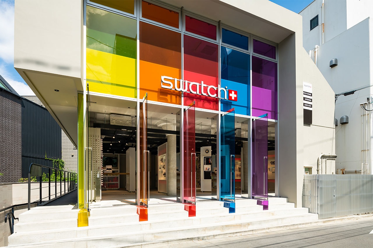 スウォッチの新たなフラッグシップストアが東京・原宿にオープン swatch new flagship store open in tokyo harajuku info