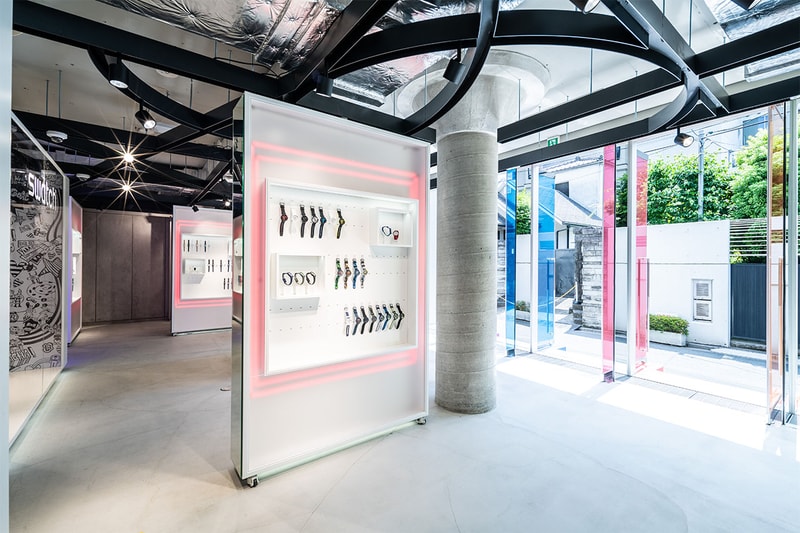 スウォッチの新たなフラッグシップストアが東京・原宿にオープン swatch new flagship store open in tokyo harajuku info