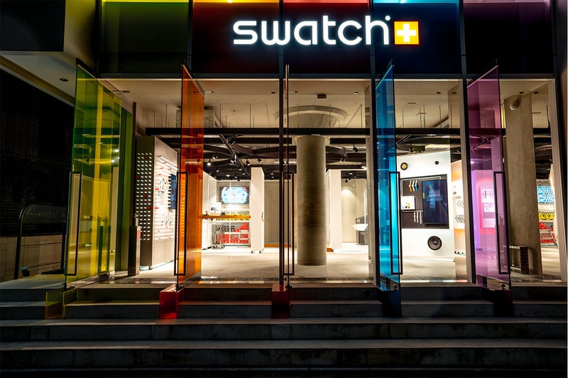 スウォッチの新たなフラッグシップストアが東京・原宿にオープン swatch new flagship store open in tokyo harajuku info