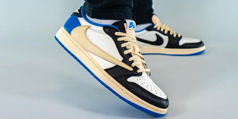 トラヴィスxフラグメントxAJ1 ロー“ミリタリー ブルー”の発売日が決定 
