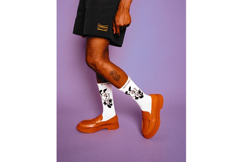 ヴェルディ ウィムジー VERDY が大阪発のソックスブランド WHIMSY とのコラボアイテムを発売