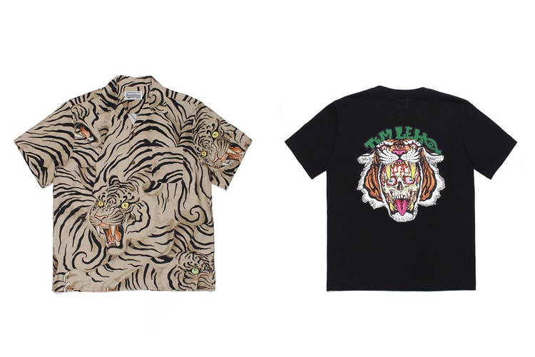WACKO MARIA からタトゥーアーティスト ティム・リーハイとの2021年春夏シーズンのコラボアイテムが到着