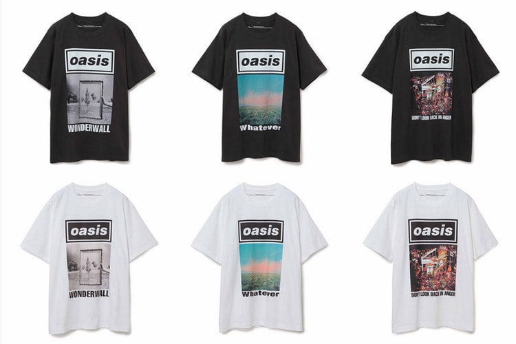 10Culture から Oasis の名曲のジャケットをフィーチャーした国内初の公式コラボTシャツが登場