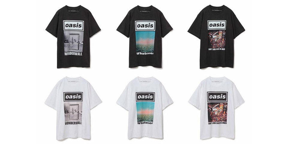 テンカルチャーからオアシスの名曲の国内初の公式コラボtシャツが登場 Hypebeast Jp