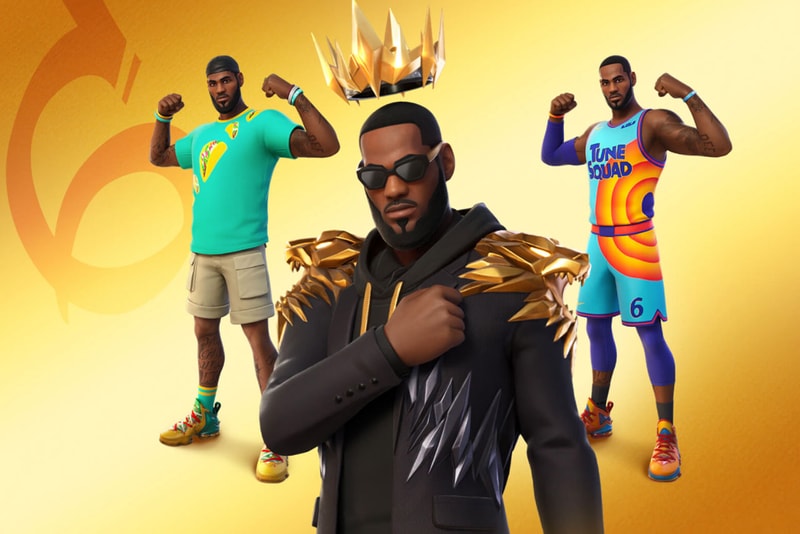 『フォートナイト』がレブロン・ジェームズとのコラボレーションをアナウンス LeBron James Skins Are Coming To 'Fortnite' game space jam 2 a new legacy premiere NBA basketball player Icon series 