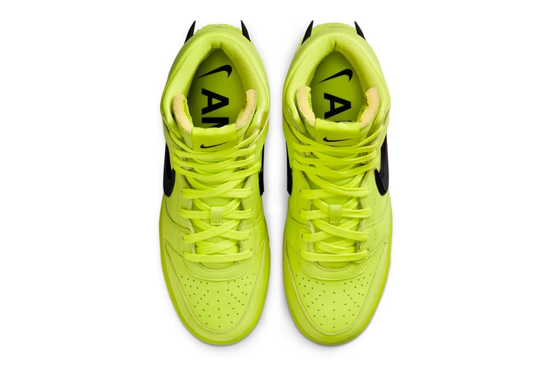 アンブッシュ® x ナイキ ダンク ハイの新色 “Flash Lime” が正式に登場 AMBUSH Nike Dunk High Flash Lime Official Look Release Info CU7544-300 Date Buy Price Yoon Ahn