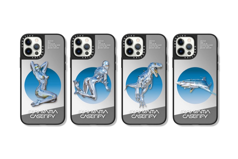 ケースティファイが空山基とのコラボコレクションを発表 CASETiFY and Hajime Sorayama collaboration collection release info