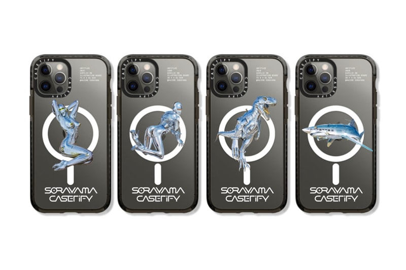 ケースティファイが空山基とのコラボコレクションを発表 CASETiFY and Hajime Sorayama collaboration collection release info