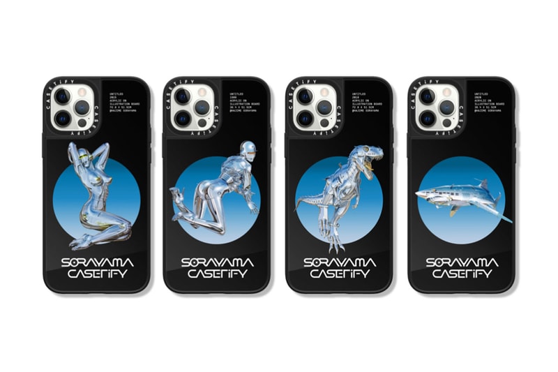 ケースティファイが空山基とのコラボコレクションを発表 CASETiFY and Hajime Sorayama collaboration collection release info