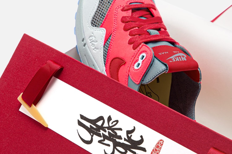 CLOT x Nike Air Max 1 “Kiss of Death” シリーズから幻のカラー “Solar Red”が復活