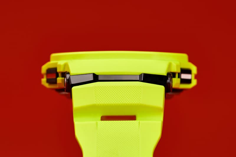 ジーショックのスポーツライン ジースクワッドから初のスクエアケースを搭載した GBD-200 が登場 GBD-200 series GBD-200-1 GBD-200-2 GBD-200-9 models  black blue yellow or fluorescent lime smaller profile design 2.0mm slimmer, 8.8mm shorter, and 3.4mm more narrow square-shaped case, the iconic octagonal bezel Bluetooth smartphone link and an accelerometer for step counting shock resistance, 200-meter water resistance, MIP LCD display, resin band and case/bezel material, mineral glass, 38-city world time, 1/100-second stopwatch and a countdown timer measurement for distance, speed, and pace, auto and manual lap measurement over a set distance, target alarm setting (for time and calories burned), and display customization $150 USD