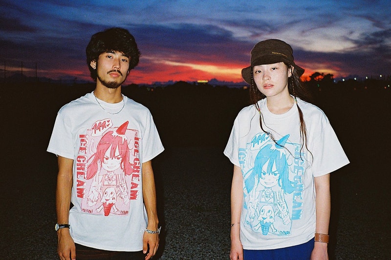 アイスクリーム x ジュンイナガワによるコラボカプセルコレクション第2弾が到着 ICECREAM and Jun Inagawa 2nd collab capsule collection release info
