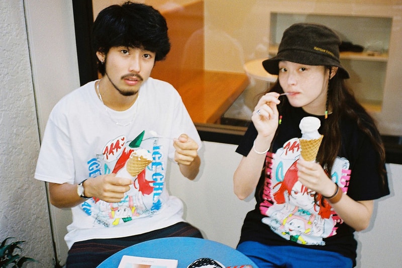 アイスクリーム x ジュンイナガワによるコラボカプセルコレクション第2弾が到着 ICECREAM and Jun Inagawa 2nd collab capsule collection release info