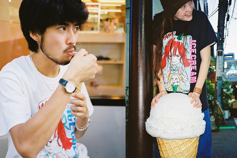 アイスクリーム x ジュンイナガワによるコラボカプセルコレクション第2弾が到着 ICECREAM and Jun Inagawa 2nd collab capsule collection release info