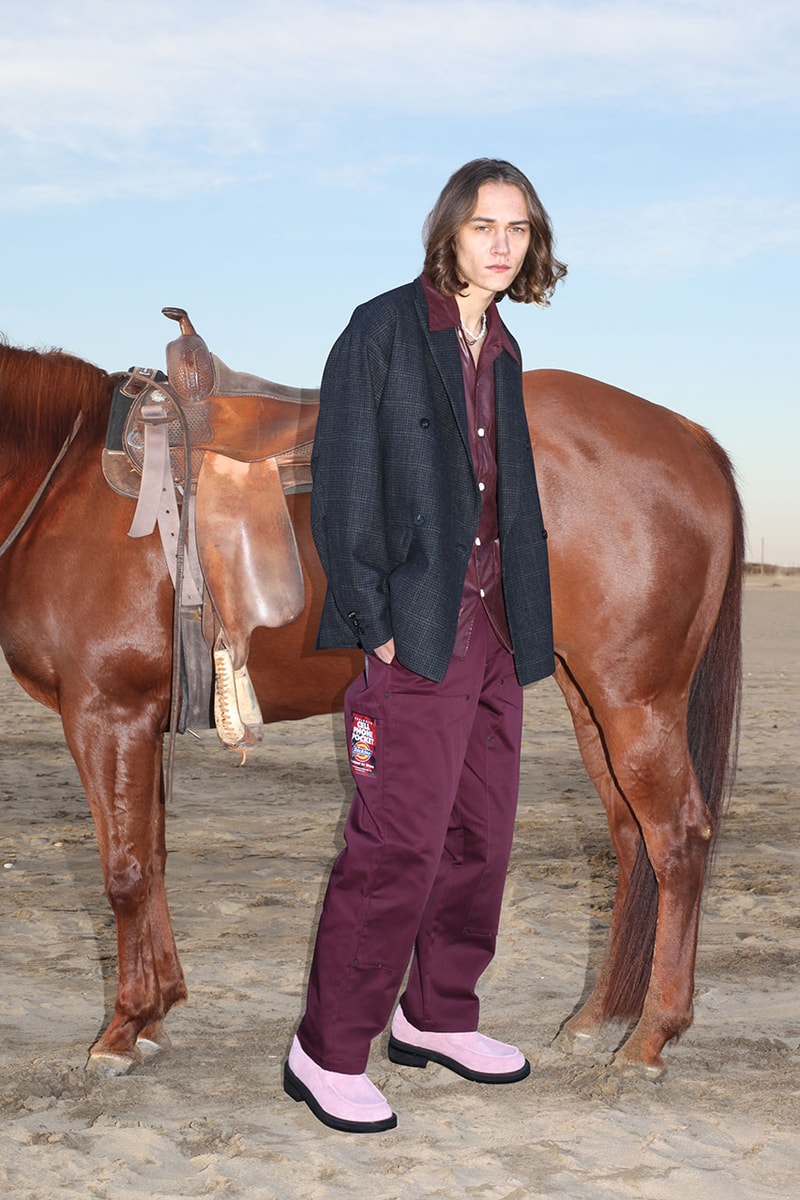 ジエダから1990年代のディッキーズラベルを配したコラボ2型が登場 JieDa 1990 Dickies dead stock collaboration pants