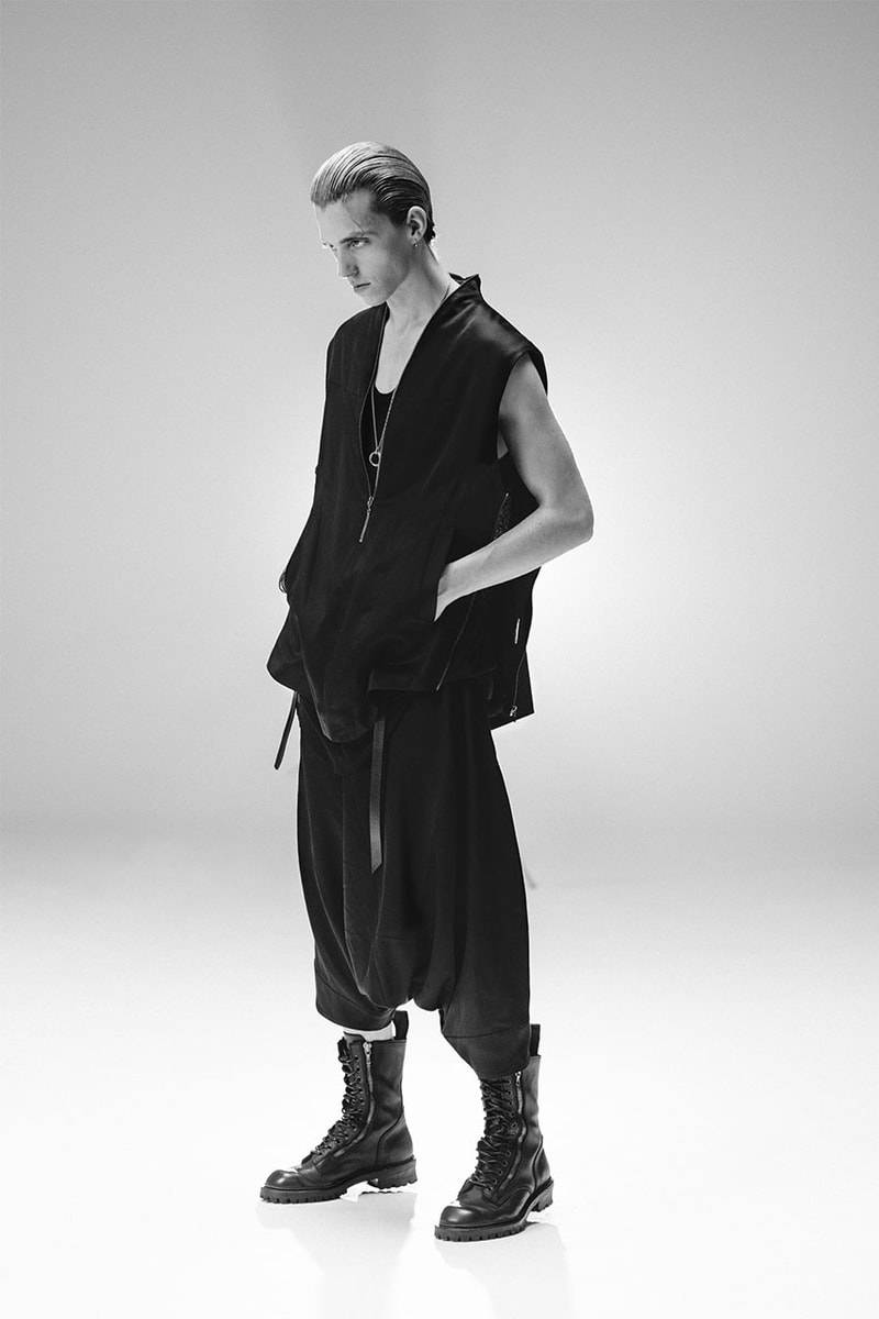 ユリウス2022年春夏コレクション JULIUS Spring Summer 2021 Collection Lookbook tatsuro horikawa info