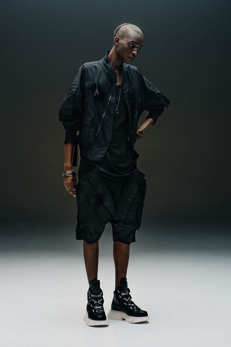 ユリウス2022年春夏コレクション JULIUS Spring Summer 2021 Collection Lookbook tatsuro horikawa info