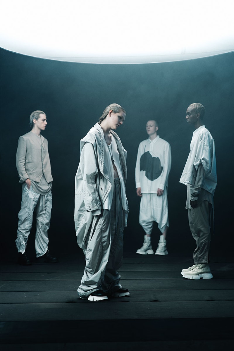 ユリウス2022年春夏コレクション JULIUS Spring Summer 2021 Collection Lookbook tatsuro horikawa info