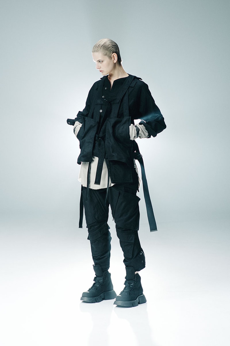 ユリウス2022年春夏コレクション JULIUS Spring Summer 2021 Collection Lookbook tatsuro horikawa info