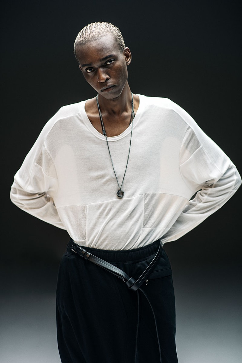 ユリウス2022年春夏コレクション JULIUS Spring Summer 2021 Collection Lookbook tatsuro horikawa info