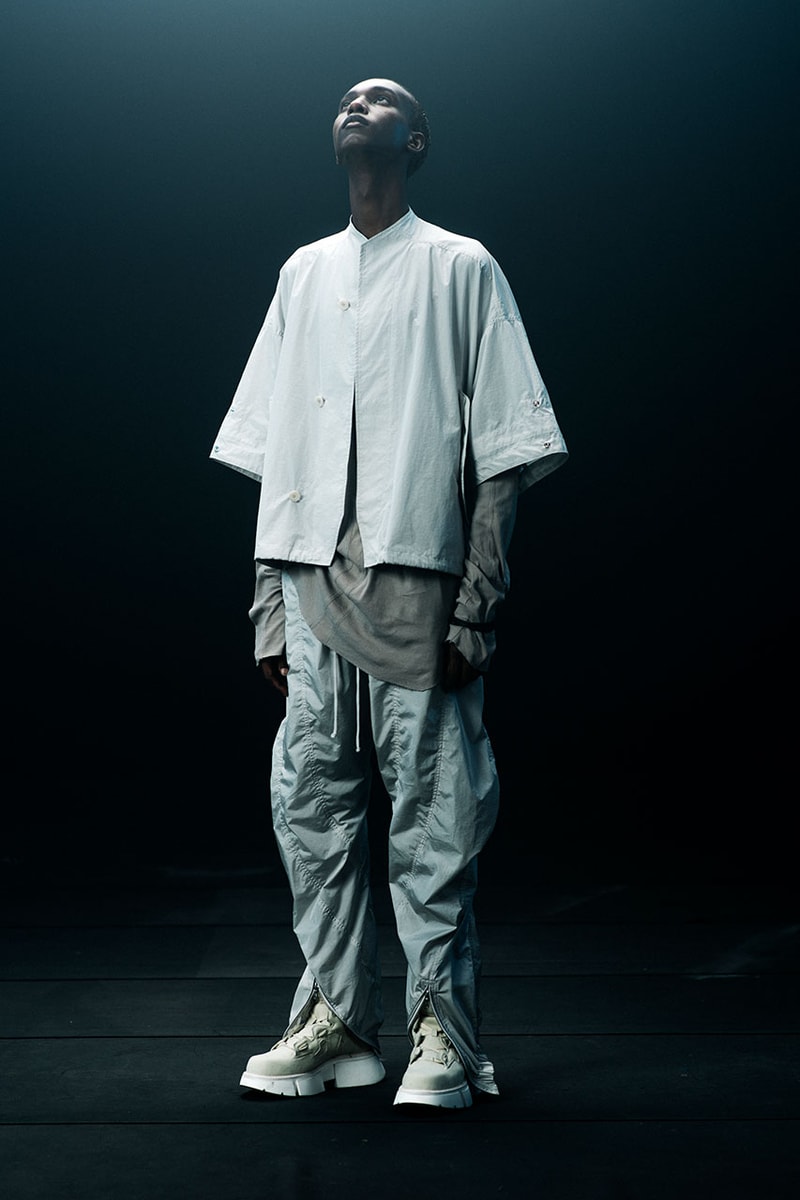 ユリウス2022年春夏コレクション JULIUS Spring Summer 2021 Collection Lookbook tatsuro horikawa info