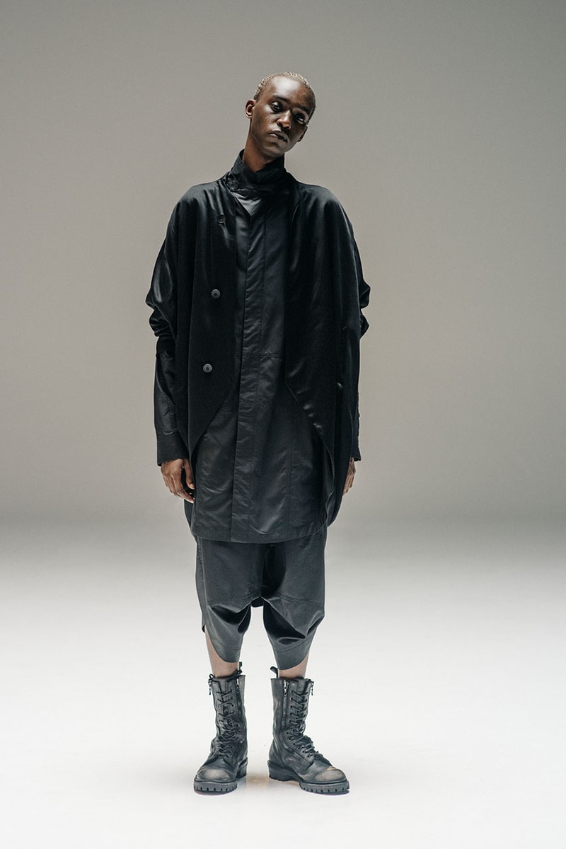 ユリウス2022年春夏コレクション JULIUS Spring Summer 2021 Collection Lookbook tatsuro horikawa info