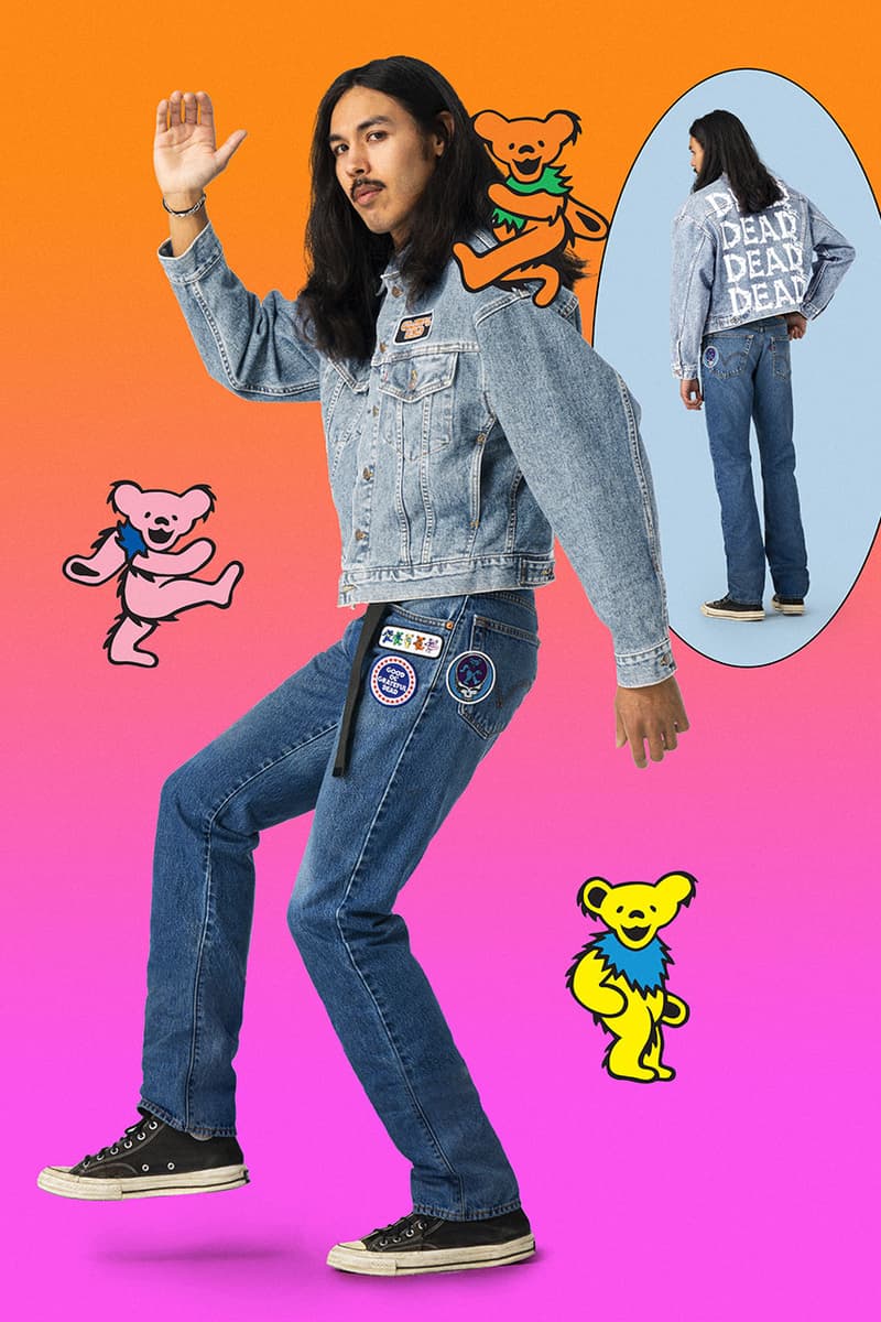 リーバイス®が伝説のロックバンド グレイトフル・デッド とのコラボコレクションを発表