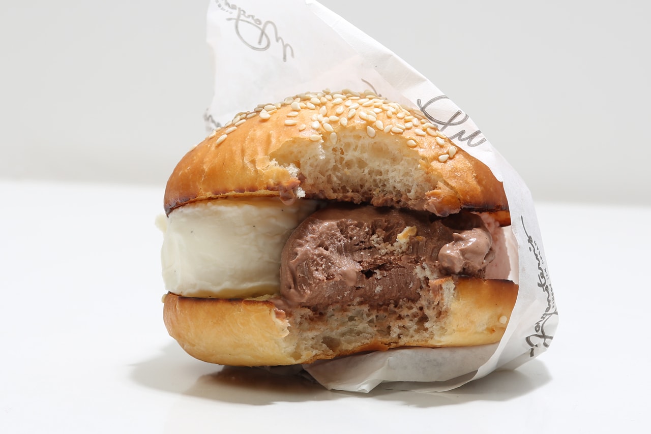 モーガンスターンズ・ファイネスト・アイスクリームが夏に最適なアイスクリームバーガーを発売 morgansterns finest ice cream burger food foodie info photos price 