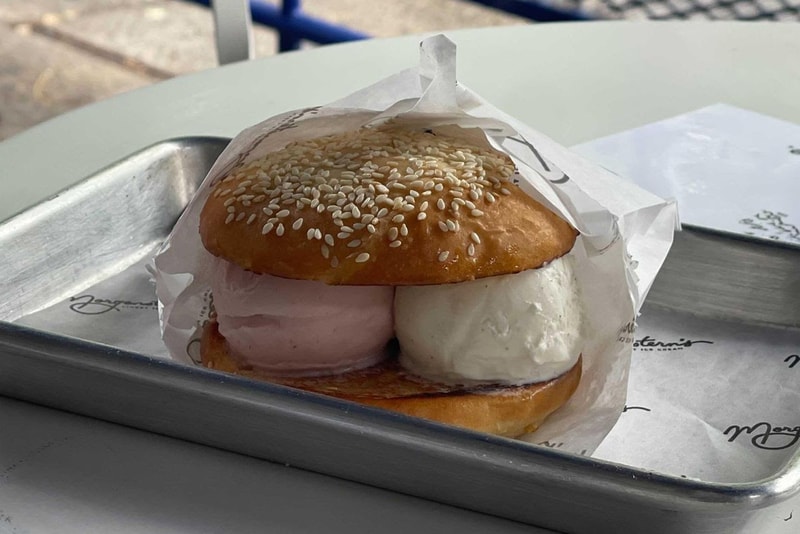 モーガンスターンズ・ファイネスト・アイスクリームが夏に最適なアイスクリームバーガーを発売 morgansterns finest ice cream burger food foodie info photos price 
