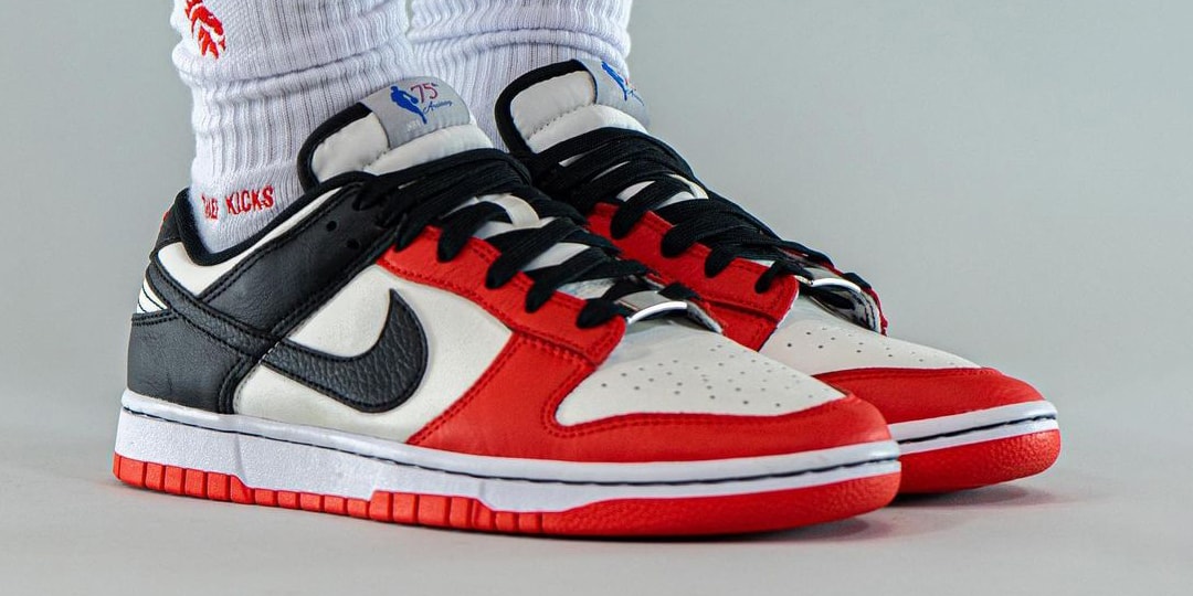 ナイキからNBA75周年を記念したシカゴ・ブルズ仕様のダンクが登場 