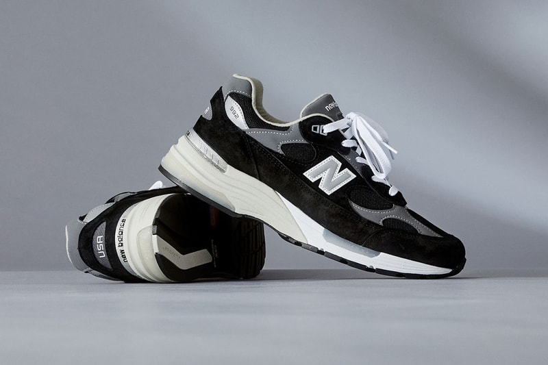 ニューバランスの “メイドインUSA” モデル 992 からブラックカラーを纏った新作がリリース New Balance “MADE in USA” M992 black and grey release info