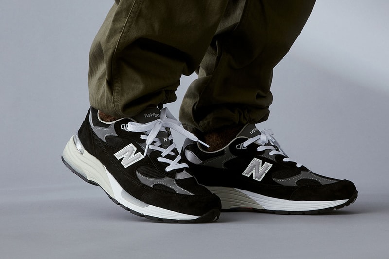 ニューバランスの “メイドインUSA” モデル 992 からブラックカラーを纏った新作がリリース New Balance “MADE in USA” M992 black and grey release info