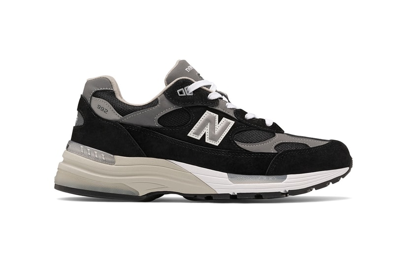 ニューバランスの “メイドインUSA” モデル 992 からブラックカラーを纏った新作がリリース New Balance “MADE in USA” M992 black and grey release info