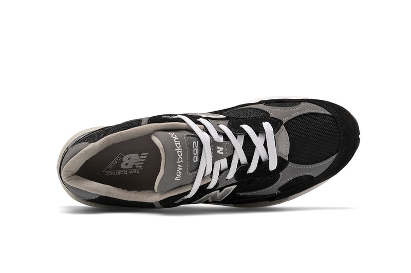 ニューバランスの “メイドインUSA” モデル 992 からブラックカラーを纏った新作がリリース New Balance “MADE in USA” M992 black and grey release info